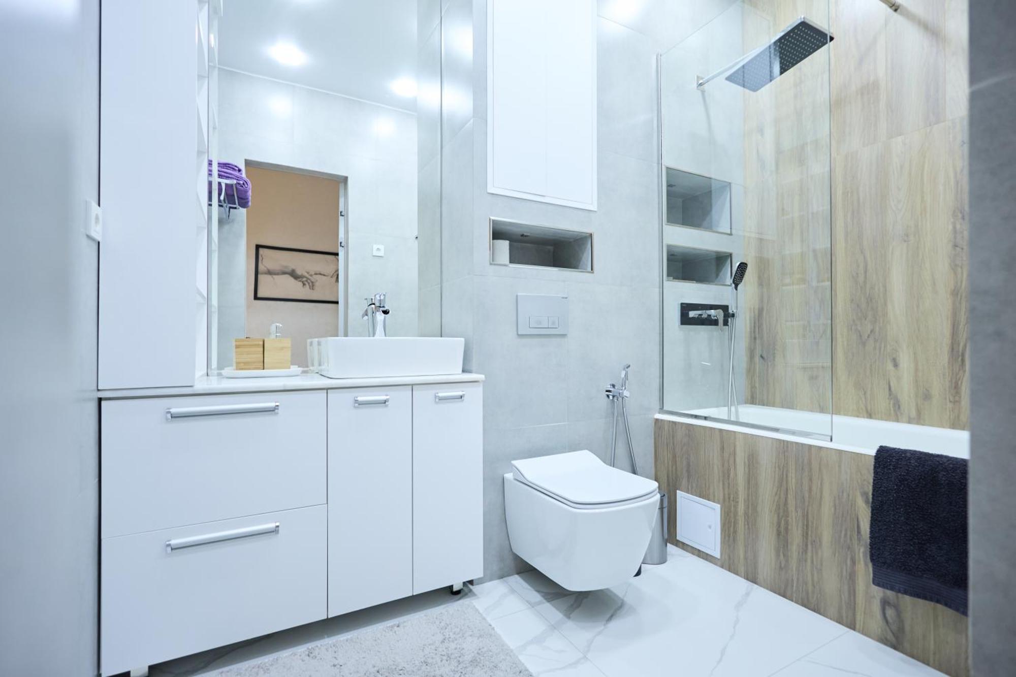 Lovely 1-Bedroom Rental Unit In Downtown Dusanbe Kültér fotó